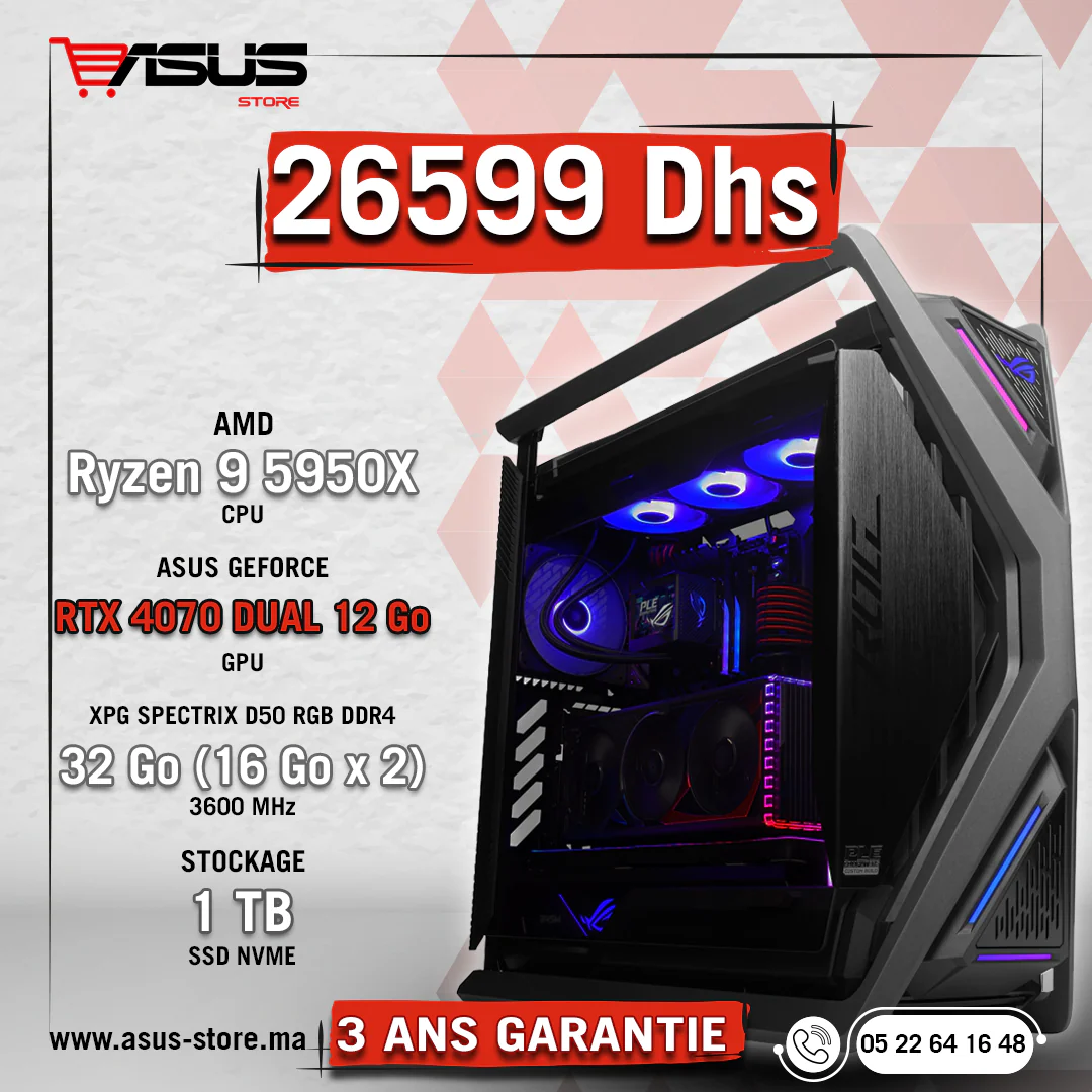 PC GAMER AMD RYZEN 9 5950X-RTX 4070