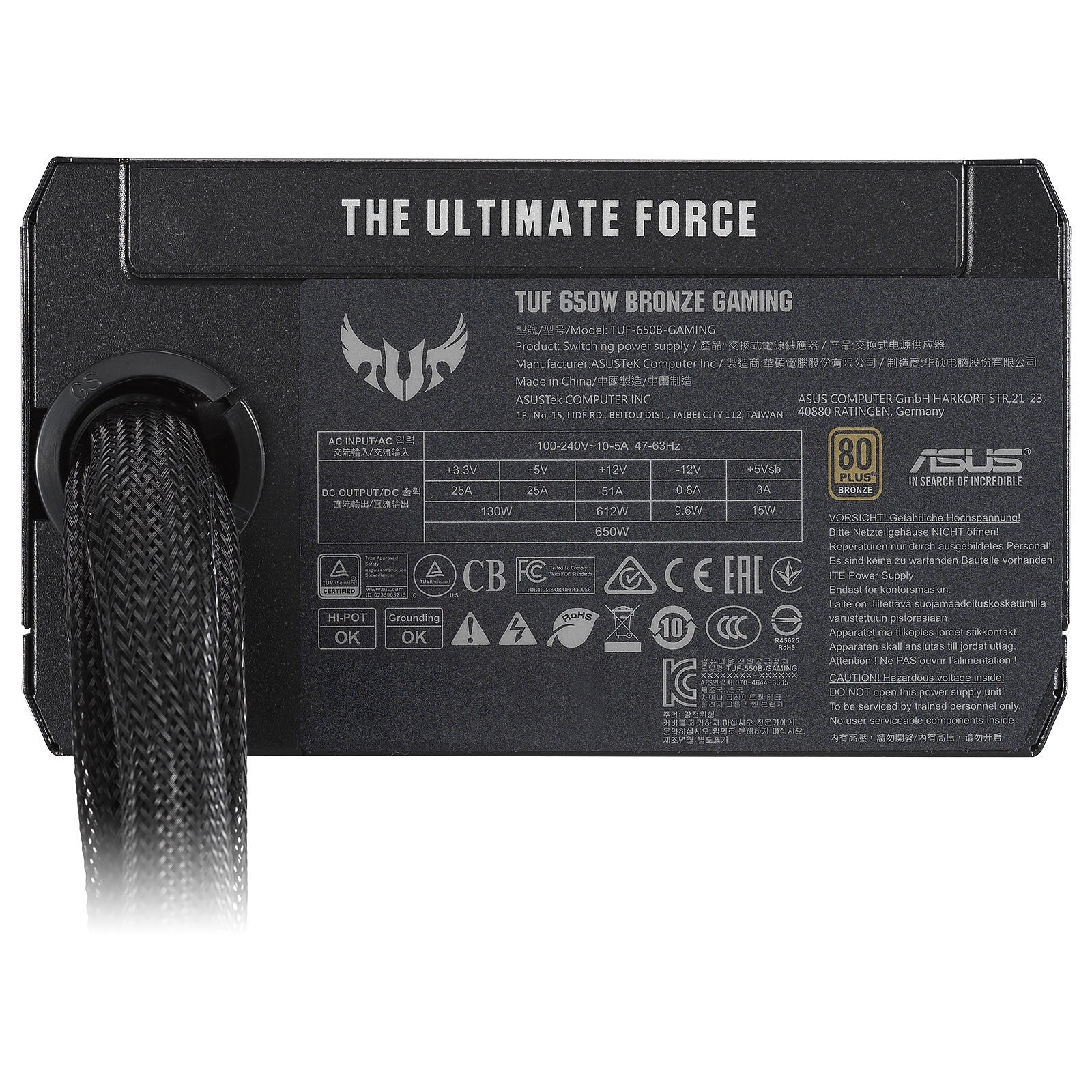 ASUS TUF-GAMING-650B 80PLUS Bronze - Image 5