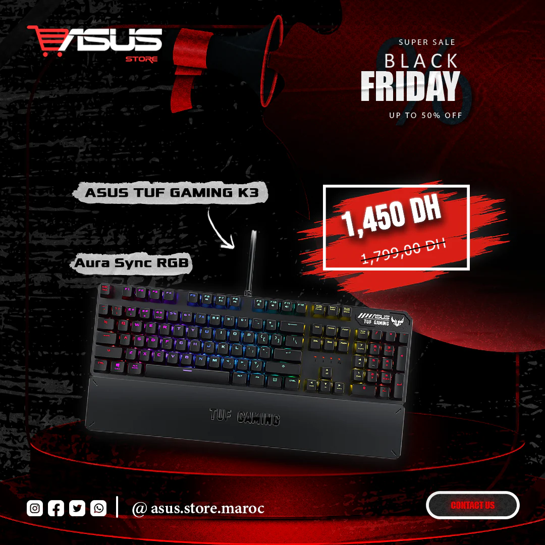 ASUS TUF Gaming K3 - Image 3