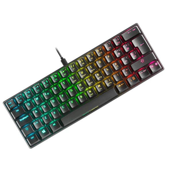 Clavier Gamer Mars Gaming MKMINIRFR (Noir) - Red Switch