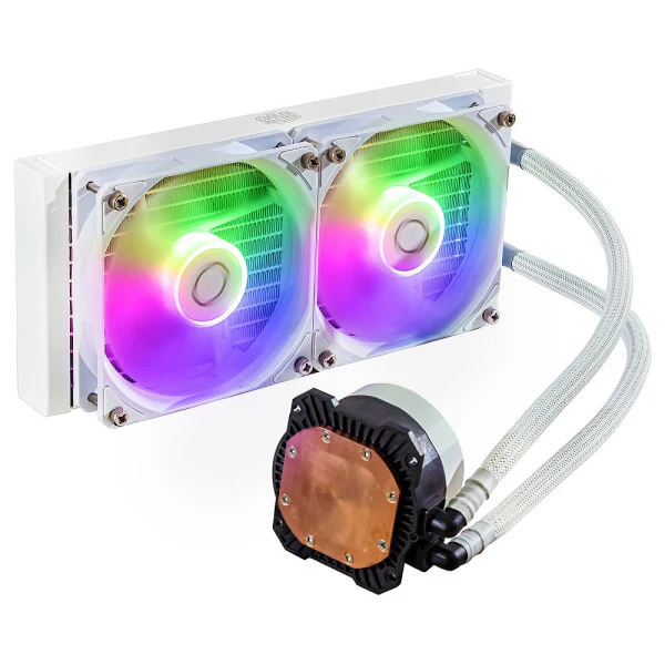 Cooler Master MasterLiquid 240L Core ARGB White Edition - Image 2