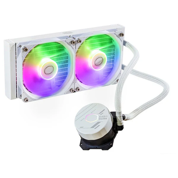 Cooler Master MasterLiquid 240L Core ARGB White Edition - Image 3