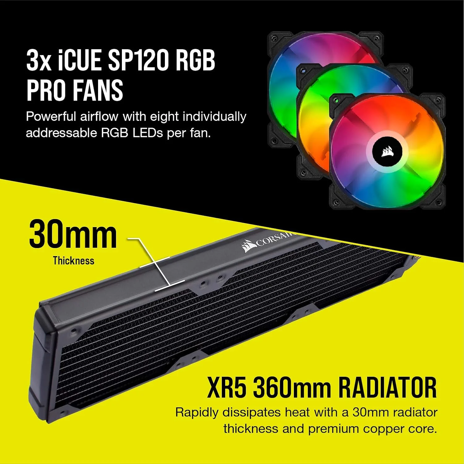 Corsair Kit de Refroidissement Hydro X Series iCUE XH303i RGB Ref: CX-9070004-WW - Image 2