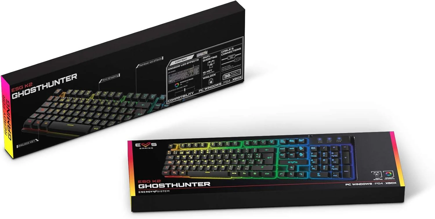 Energy Sistem Clavier Gaming ESG K2 Ghosthunter-FR V - Image 6