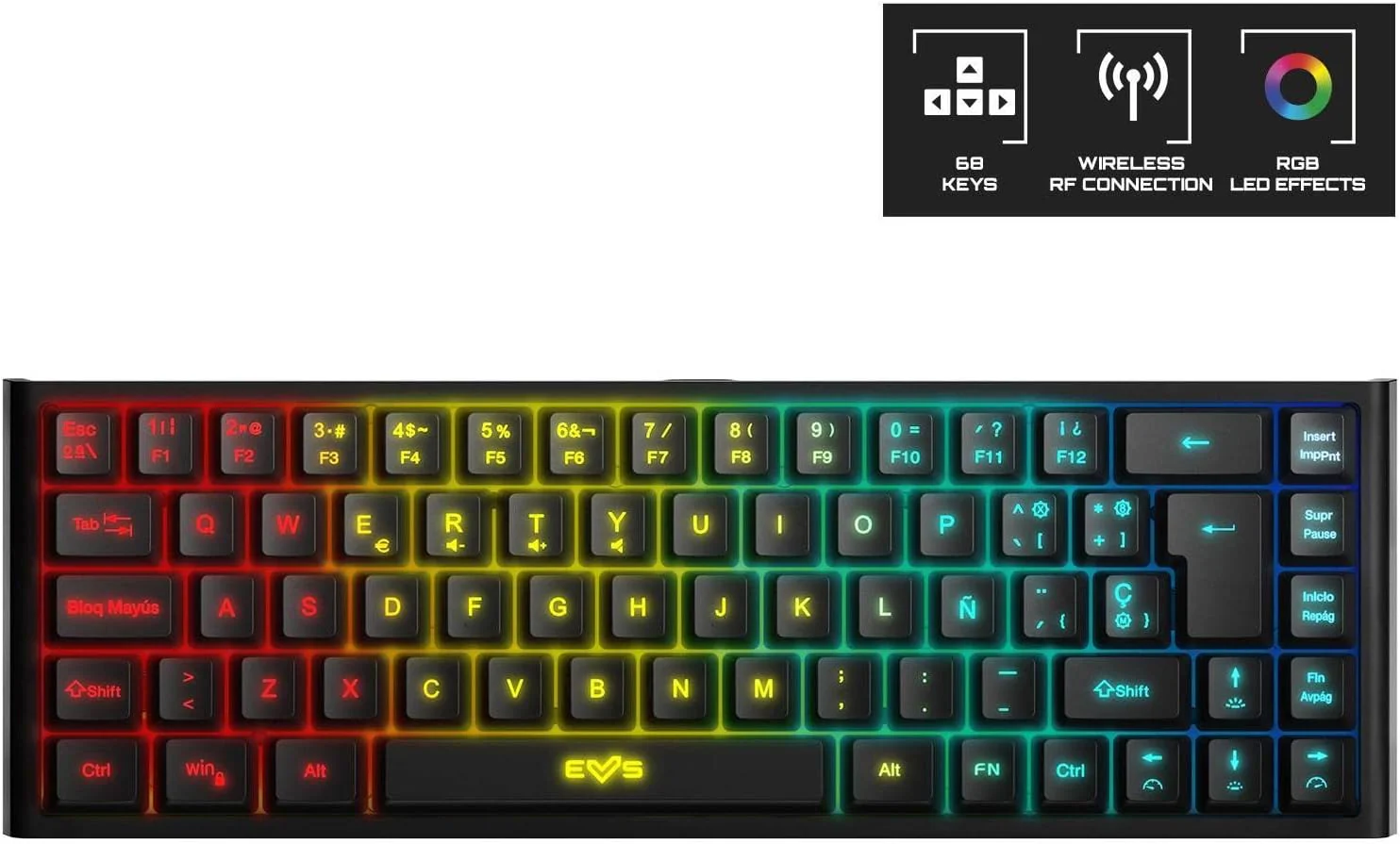 Energy Sistem Clavier Gaming ESG K4 Kompact Wireless - Image 4