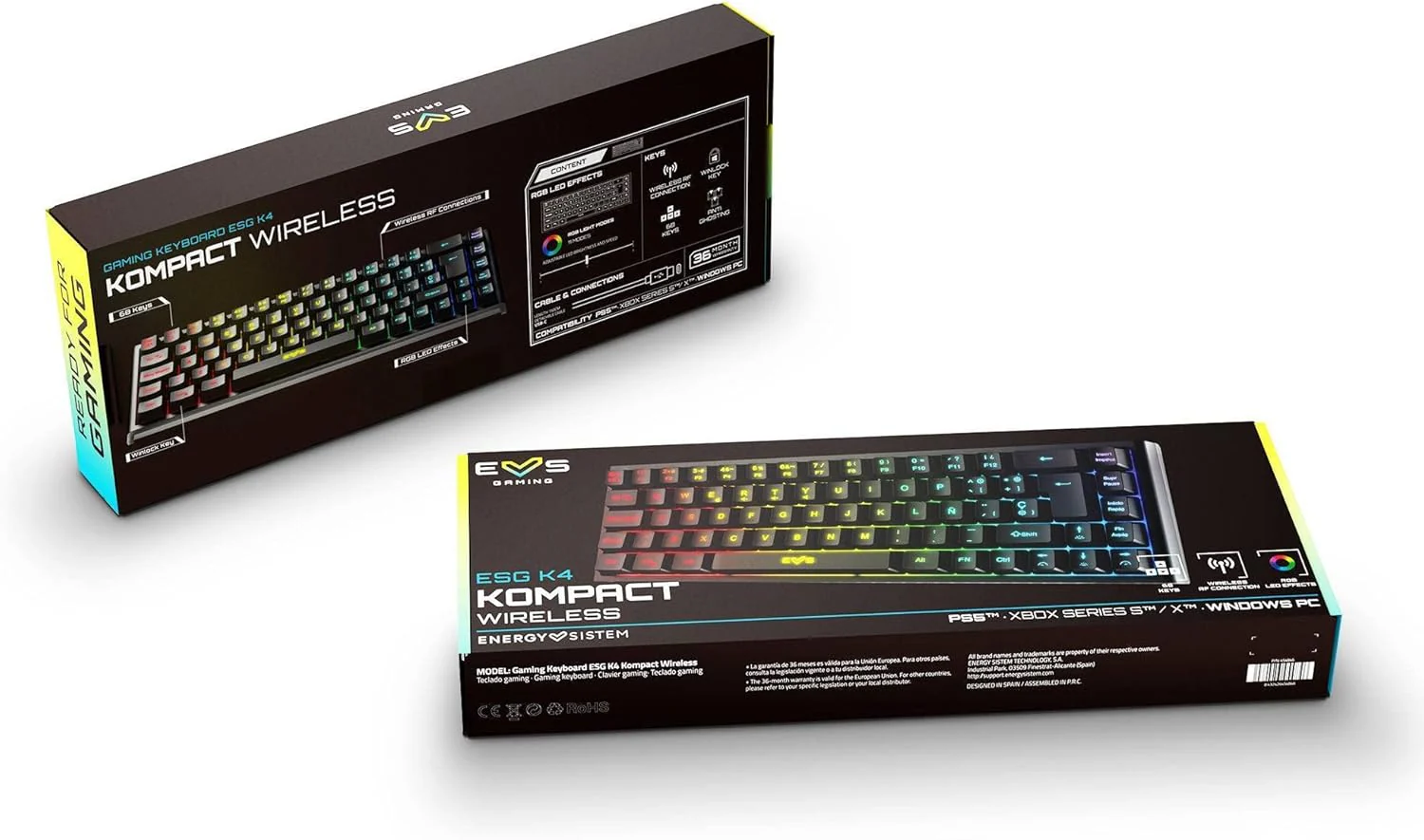 Energy Sistem Clavier Gaming ESG K4 Kompact Wireless - Image 9