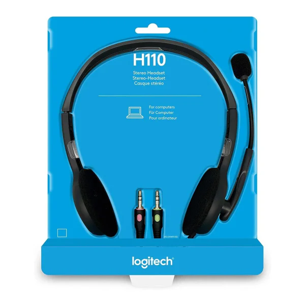 Logitech Stereo Headset H110 - Image 2