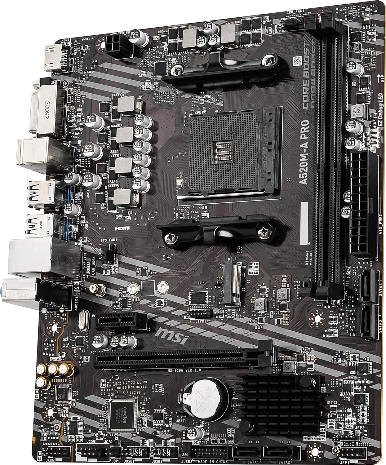 MSI Carte Mère A520M-A PRO - Image 9