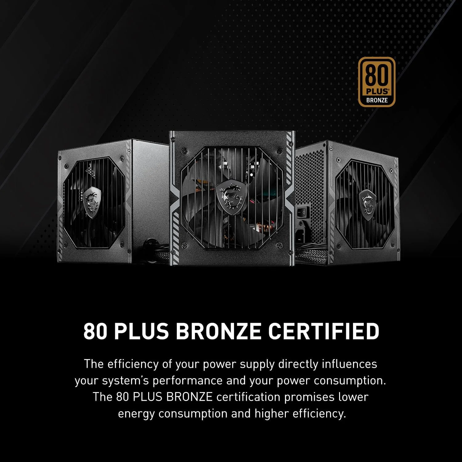 MSI Alimentation PC MAG A550BNL - 550W - Image 3