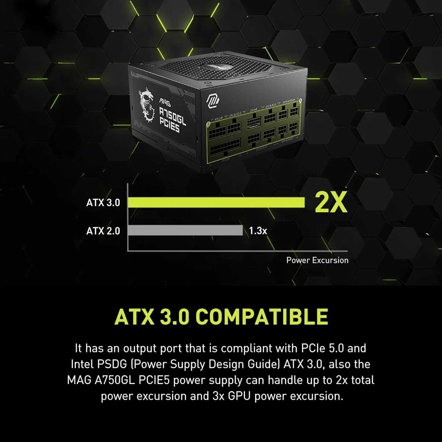 MSI Alimentation PC MAG A750GL PCIE5 - Image 12