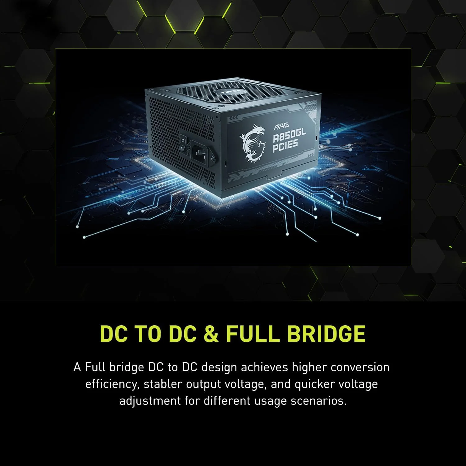 MSI Alimentation PC MAG A850GL PCIE5 - Image 6