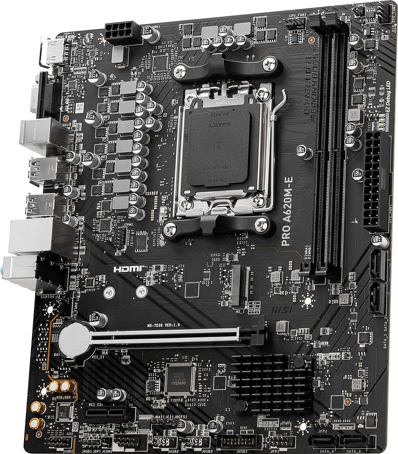 MSI Carte Mère PRO A620M-E - Image 7