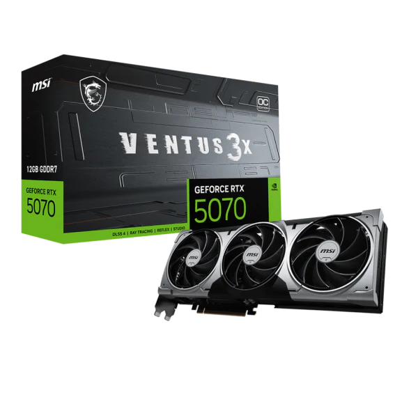 MSI GeForce RTX 5070 VENTUS 3X OC 12G