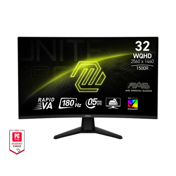 MSI MAG 32CQ6F 32" 180Hz 2K Curved