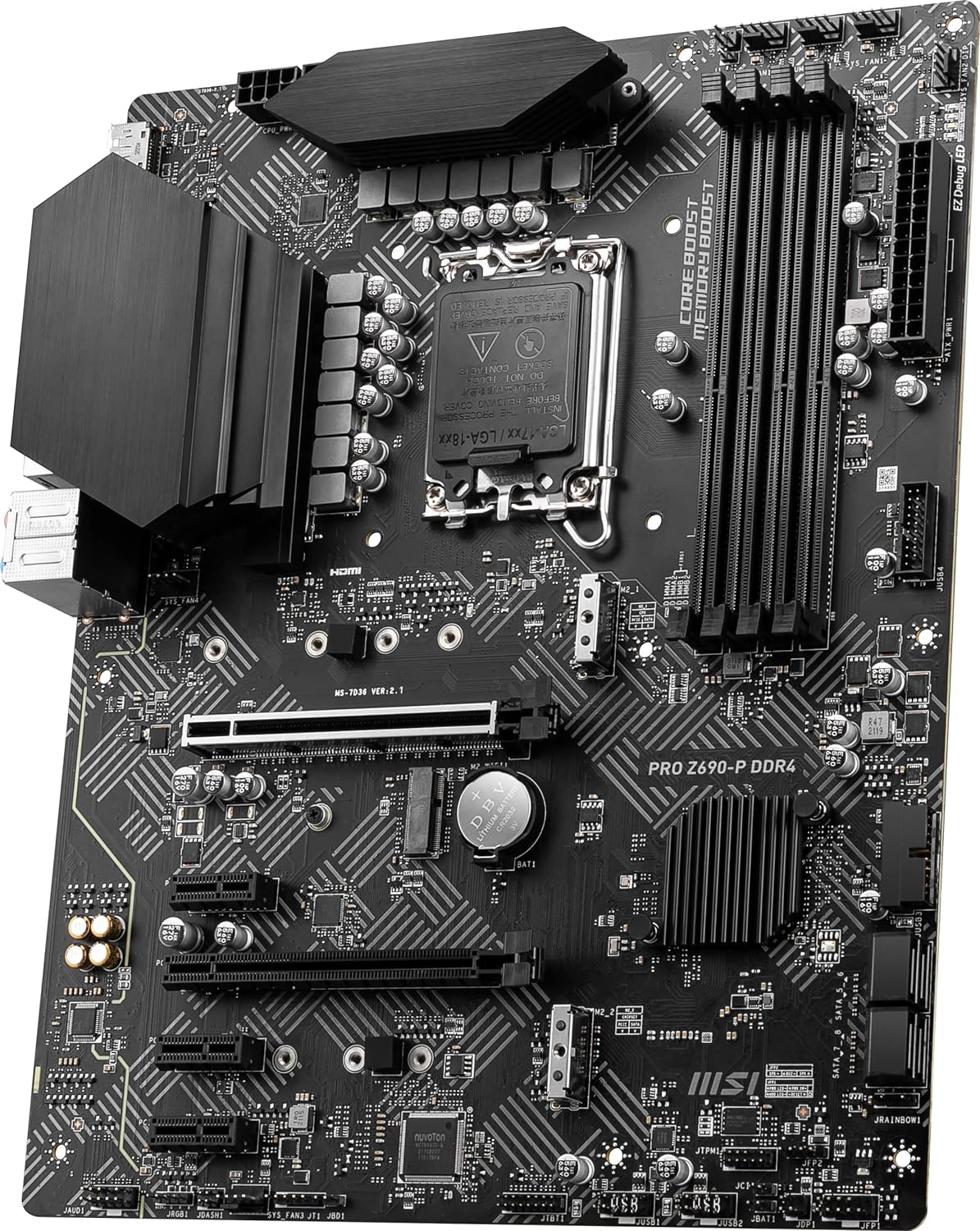 MSI Carte Mère PRO Z690-P DDR4 - Image 8