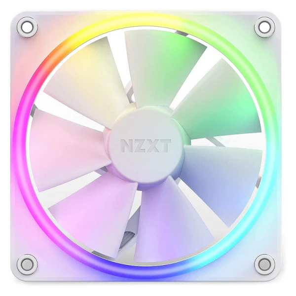 NZXT F120 RGB Triple Pack White