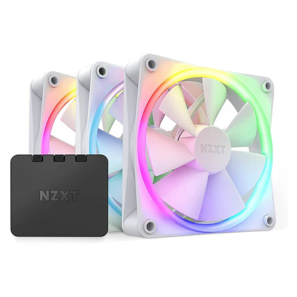 NZXT F120 RGB Triple Pack White - Image 4