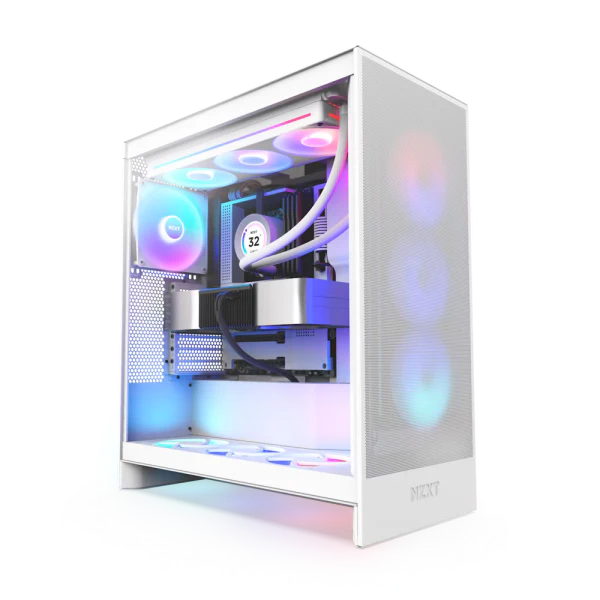 NZXT H7 Flow RGB White (2024)