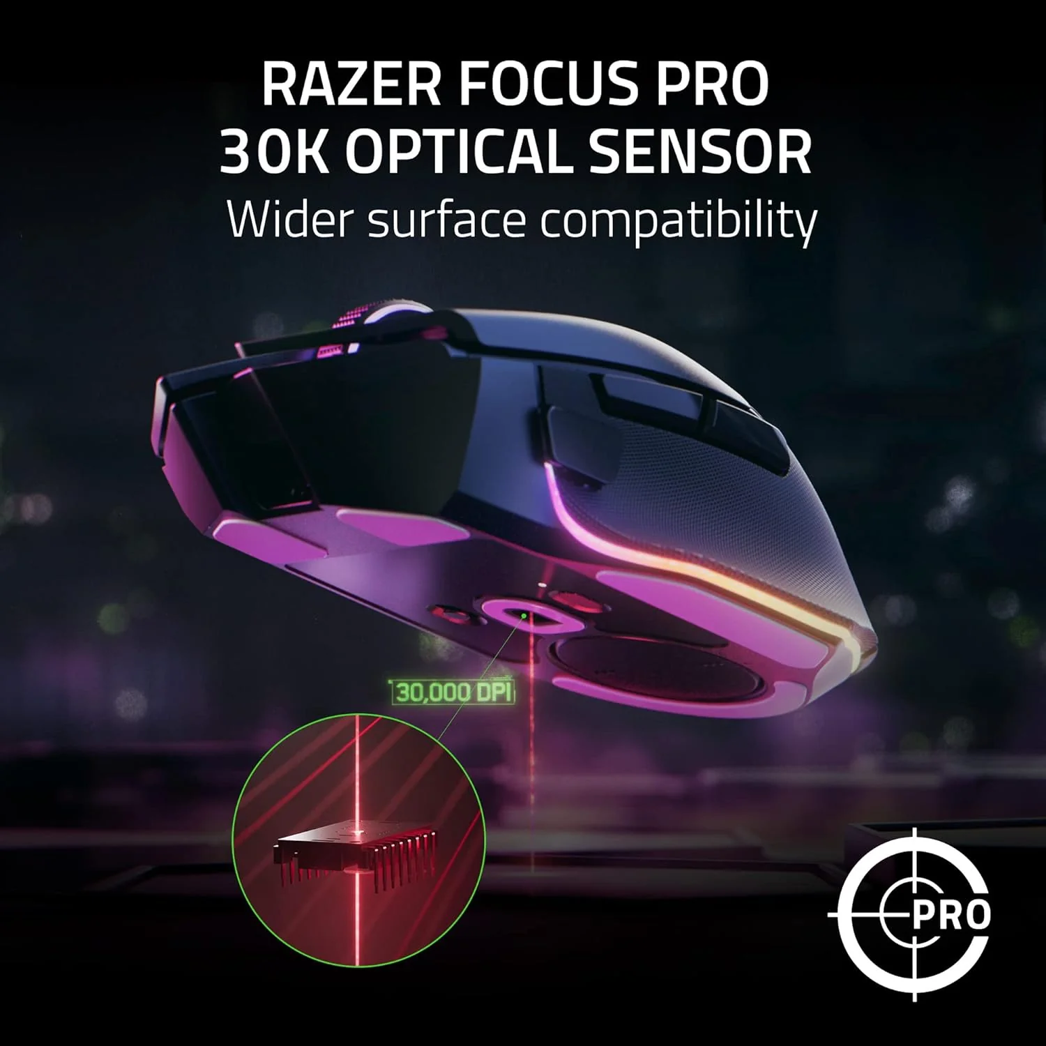Razer Souris Sans fil Basilisk V3 Pro Ref: RZ01-04620100-R3G1 - Image 3