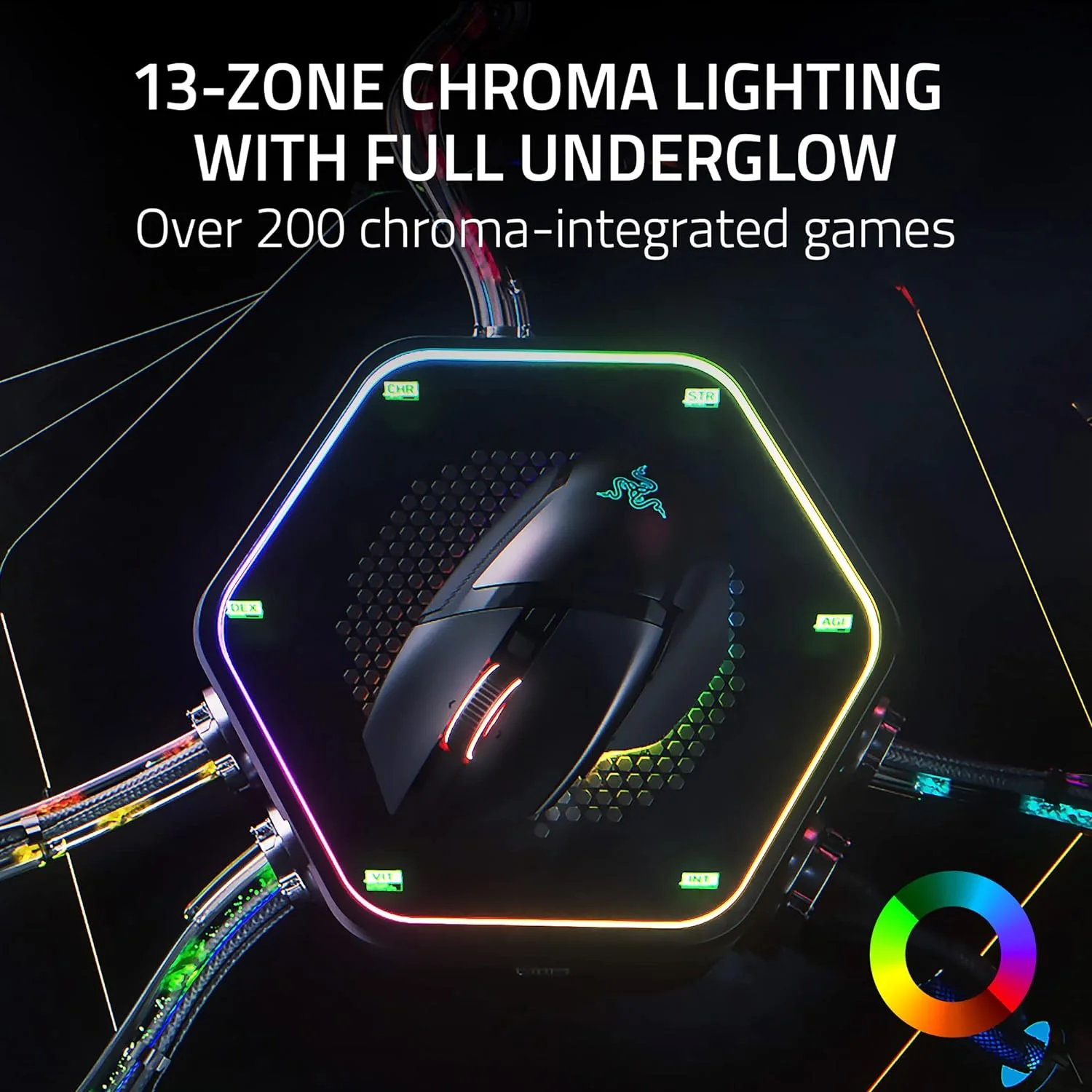 Razer Souris Sans fil Basilisk V3 Pro Ref: RZ01-04620100-R3G1 - Image 4