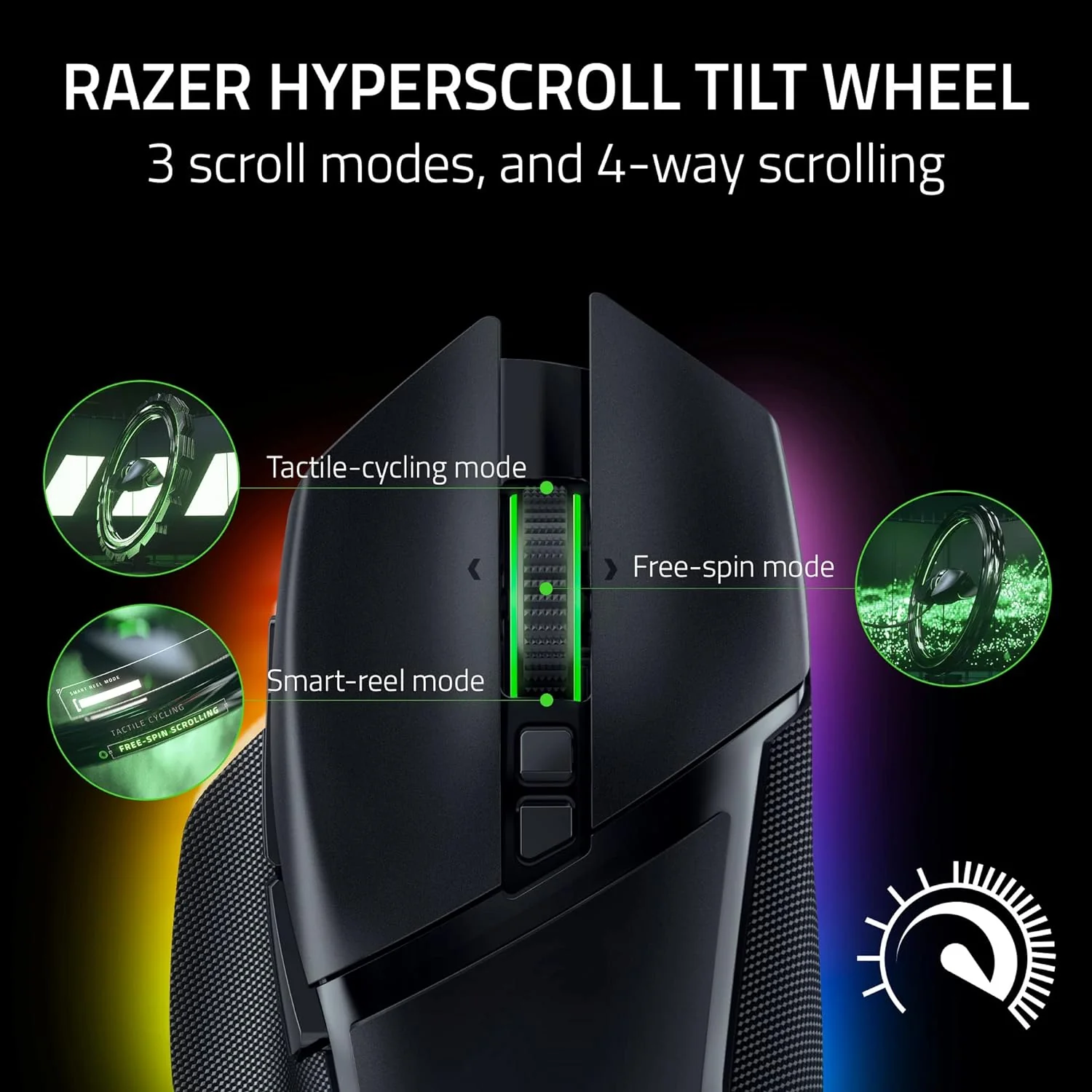 Razer Souris Sans fil Basilisk V3 Pro Ref: RZ01-04620100-R3G1 - Image 6