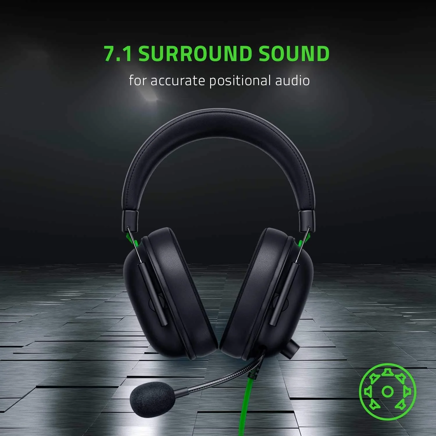 Razer Blackshark V2 X (Noir) - Image 6