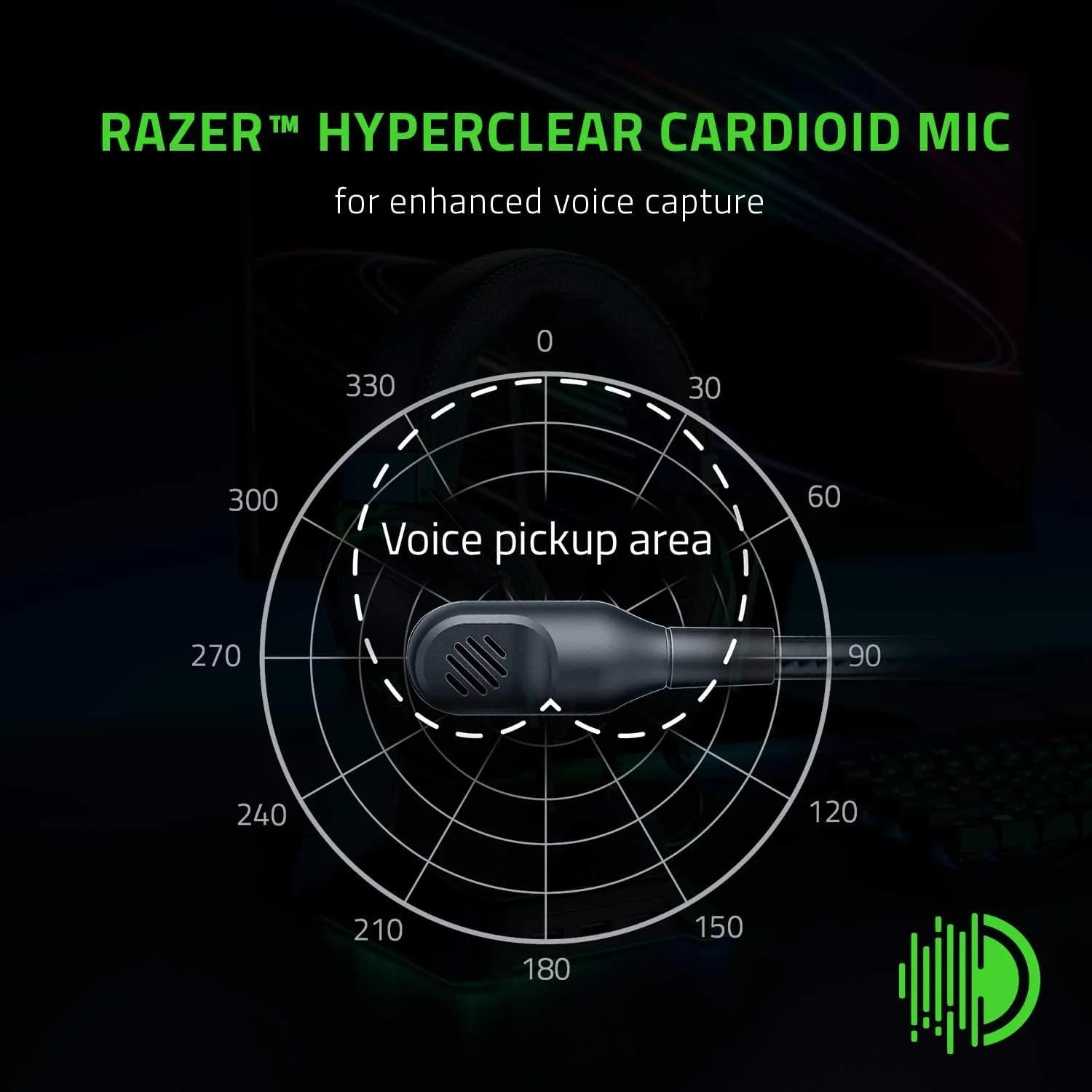 Razer Blackshark V2 X (Noir) - Image 9