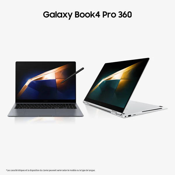 Samsung Galaxy Book4 Pro 360 16" (NP960QGK-KG2FR) Ultra 7 155H/16 Go DDR5/512 Go/Intel Arc Graphics/16" AMOLED (SANS EMBALLAGE) - Image 6