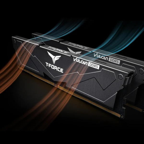 TeamGroup VULCAN Black 32Go (2x16Go) DDR5 5600 MHz CL36 - Image 3